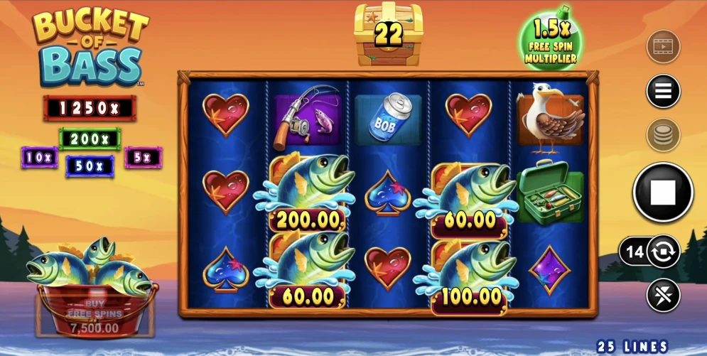 Bucket of Bass gameplay