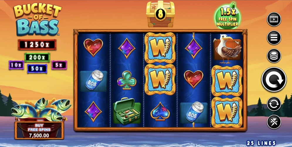 Bucket of Bass Slot
