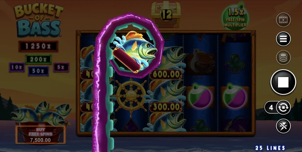 Bucket of Bass Slot