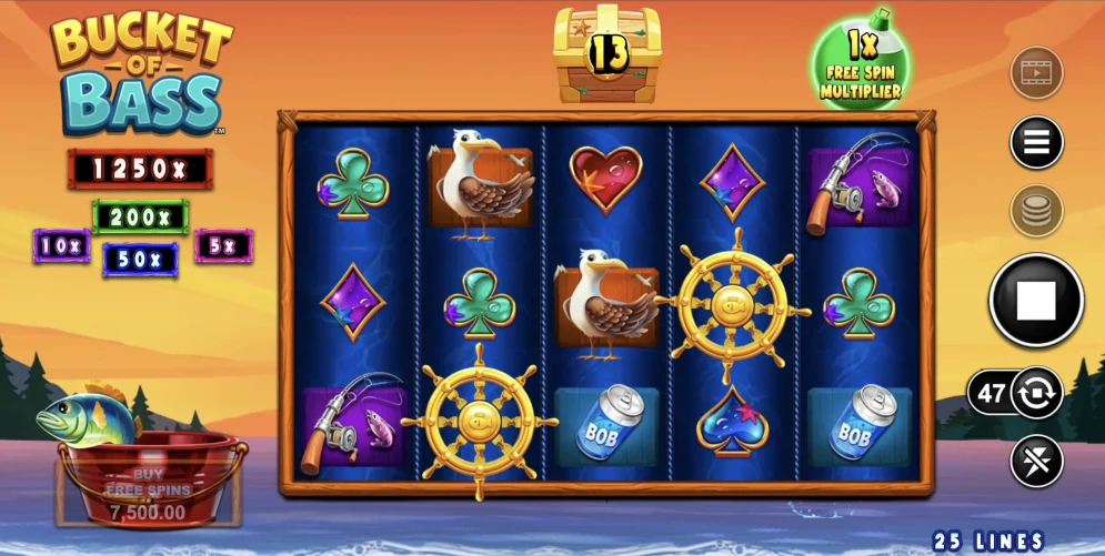 Bucket of Bass Slot