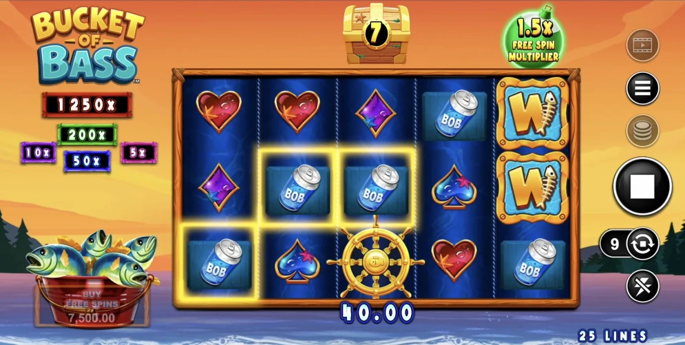 Bucket of Bass Slot