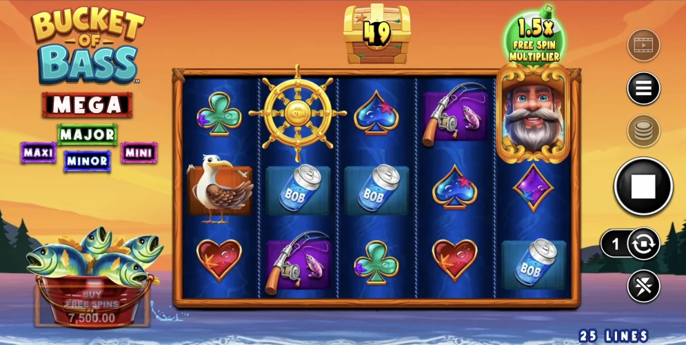 Bucket of Bass Slot